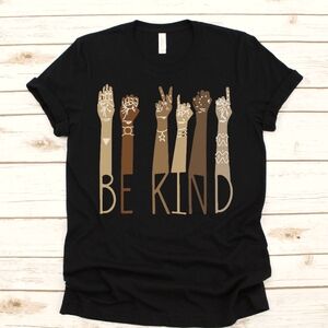 Be Kind Sign Language Tee